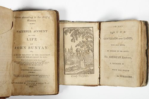 (2) LATE 18TH TO EARLY 19TH C. CHILDREN'S BOOKS