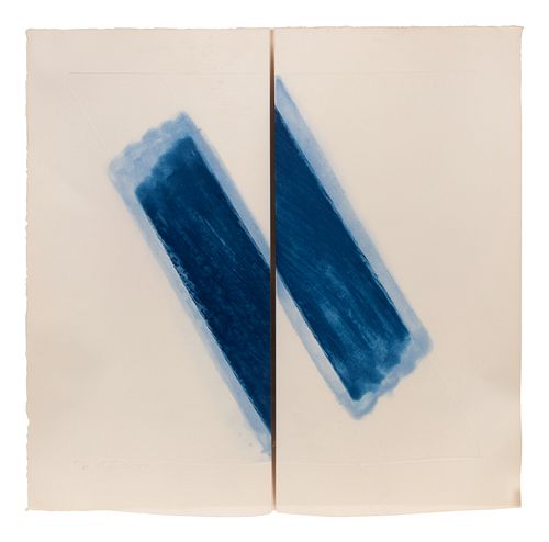 Richard Smith
(British, 1931-2016)
Large Blue, 1977