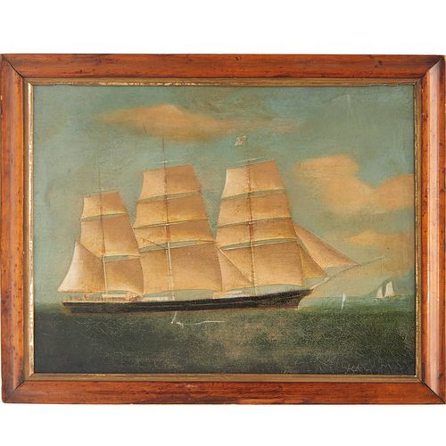 William Stubbs (manner of), maritime painting