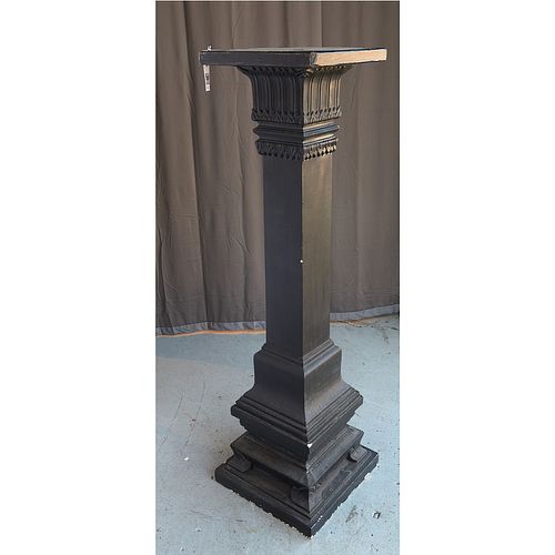 Large cement architectural column pedestal