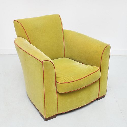 Donghia Art Deco style club chair