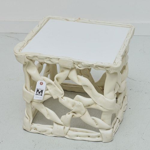 Designer acrylic ribbon table