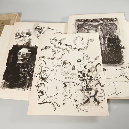 40 Dessins de Picasso en Marge du Buffon, ltd ed