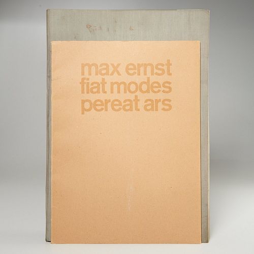 Max Ernst, (2) vols., Lieux Commun & Fiat Modes