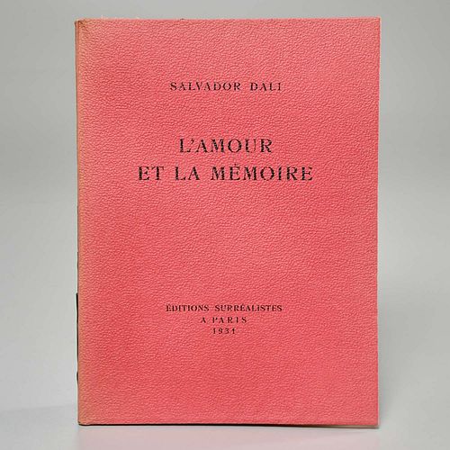 Salvadore Dali, L'Amour et la Memoire, 1931