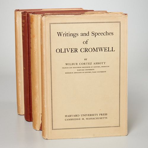 Writings and Speeches of Oliver Cromwell, (4) vols