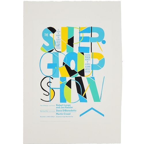 Alexander Isley, silkscreen poster