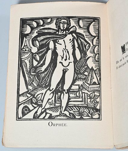 [Dufy] Guillaume Apollinaire, Le Bestiaire, 1919