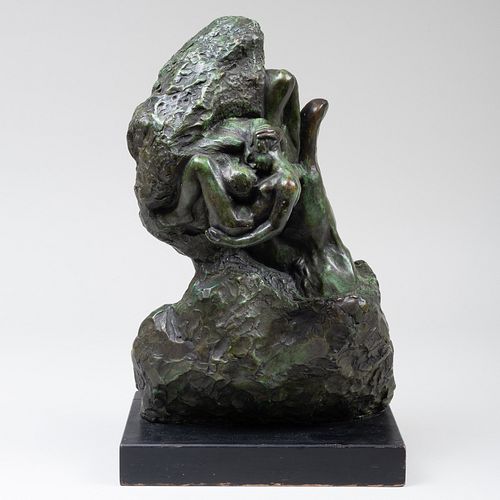 After Auguste Rodin (1840-1917): Le Main de Dieu