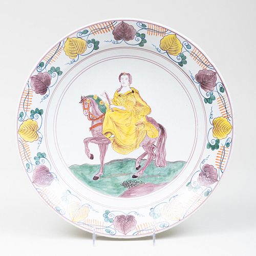 Delft Charger of Mary of Orange