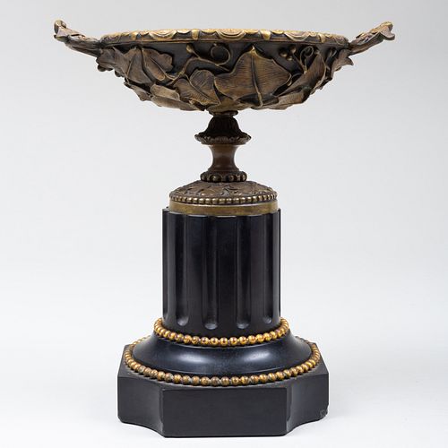 Victorian Gilt-Bronze Mounted Marble Tazza
