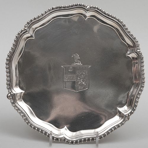 George III Silver Small Salver
