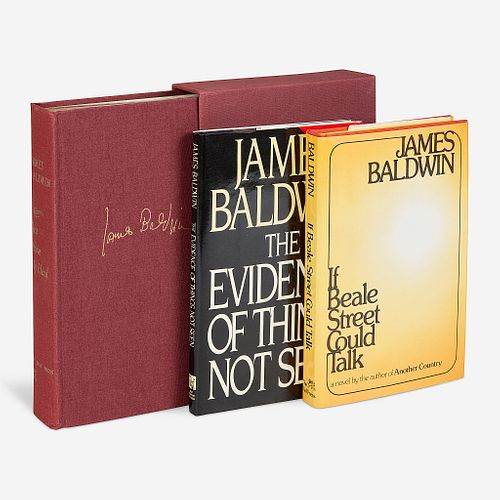 [Literature] Baldwin, James, Group of 3 Signed First Editions