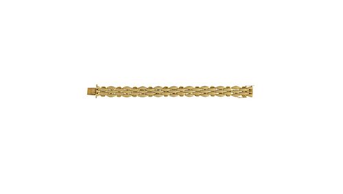 Vintage Georg Jensen Gold Bracelet #1086
