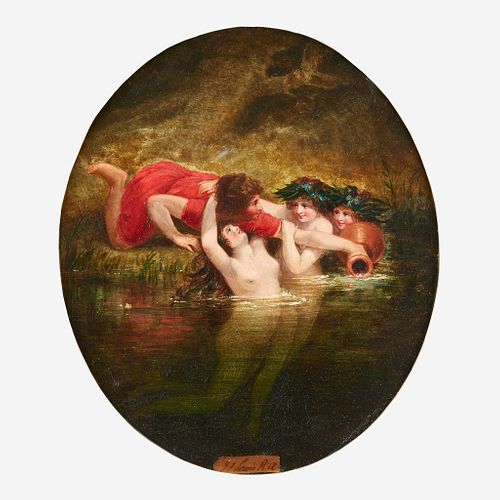 Attributed to William Etty (British, 1787–1849), , Hylas and the Nymphs