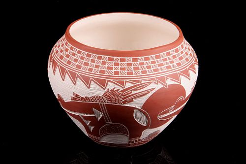 Acoma Pueblo Pottery by M. Romero New Mexico