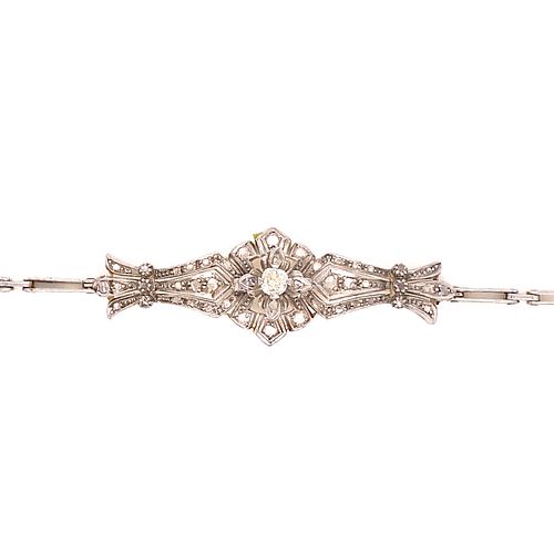 Victorian 18k Diamond Bracelet