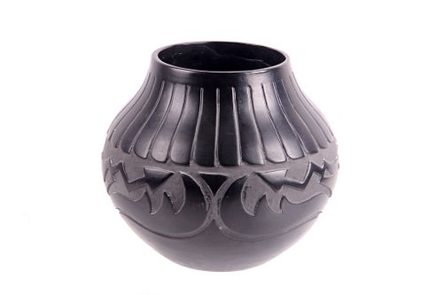 Acoma Olla Polychrome Painted Bowl