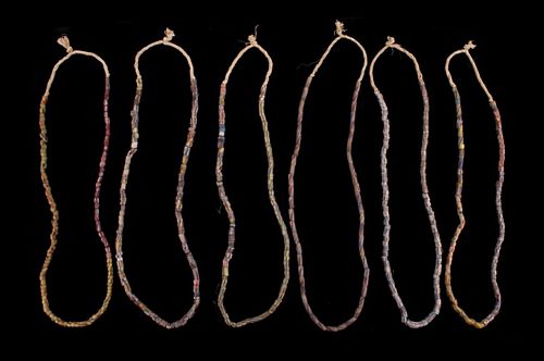 Collection of Venetian Trade Bead Necklaces