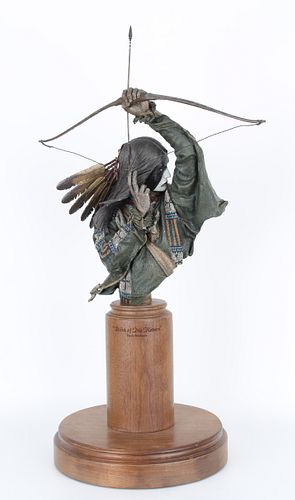 Dave McGary "Point of No Return" Bronze Bust