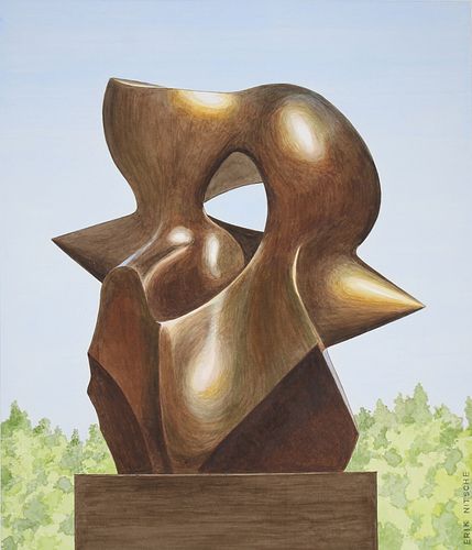 Erik Nitsche (1908 - 1998) Spindle Piece Sculpture