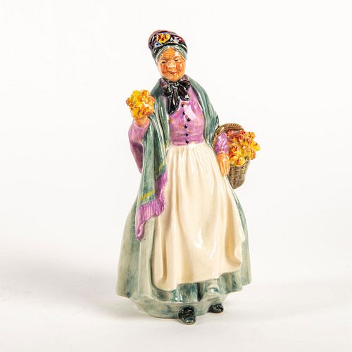 Rare Royal Doulton Prototype Figurine, Biddy Pennyfarthing