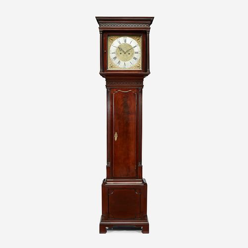 A George III Mahogany Tall Case Clock, John McCabe, late 18th century
