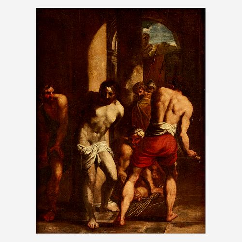 Roman School (17th Century), The Flagellation of Christ; together with The Mocking of Christ