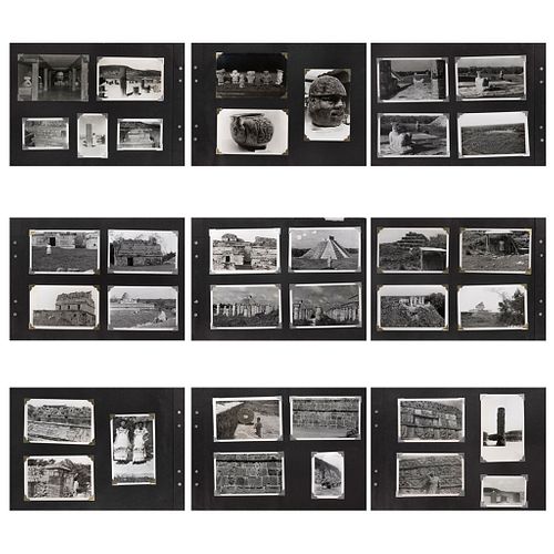 UNIDENTIFIED PHOTOGRAPHER, Tula, Chitchen Itzá, Unsigned, Silver / gelatin and postcards, Different sizes, Pieces: 78