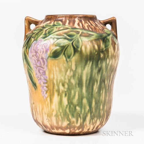 Roseville Glazed Pottery Vase