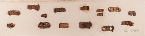 Collection of Woven Pre-Columbian Footwear