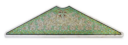 * A Mosaic Panel from the Fisher Building, Chicago Length 67 1/2 inches.
