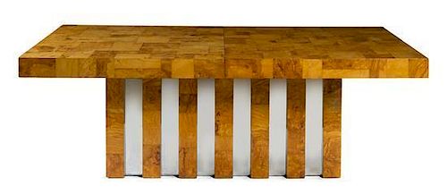 * A Paul Evans Cityscape Table Height 32 1/2 x width 84 1/2 x depth 44 inches.