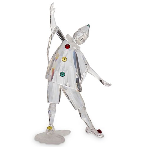 Swarovski Crystal " Pierrot" Annual Edition SCS Figurine