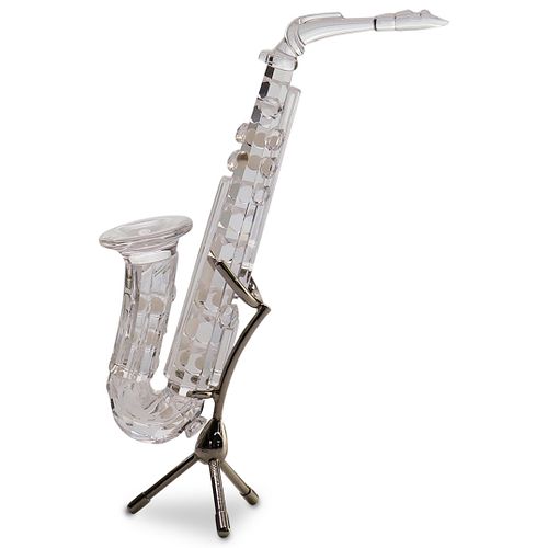 Swarovski " Saxophone " Crystal Figurine