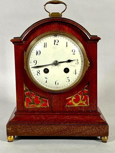 Mahogany Mantle Clock