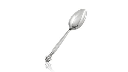 Georg Jensen Acanthus Teaspoon Large/Child Spoon #031