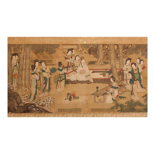 Anonymous Chinese Artist, Leisure in the Garden 
