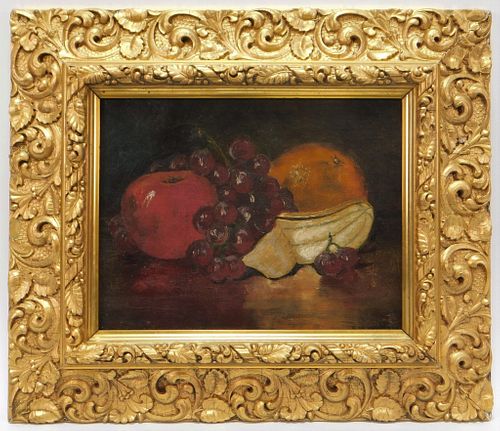 George Whitaker Still Life Fruit Painting