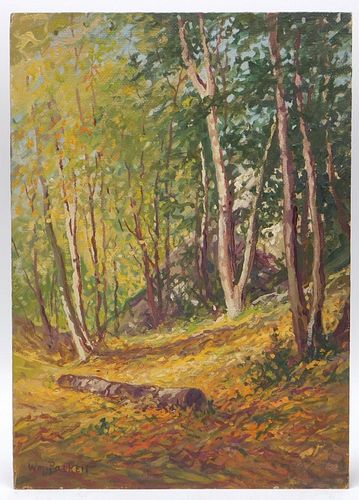 William Paskell Impressionist Landscape Painting