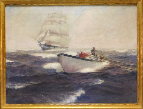 Vivian Forsythe Porter Maritime Ship Painting