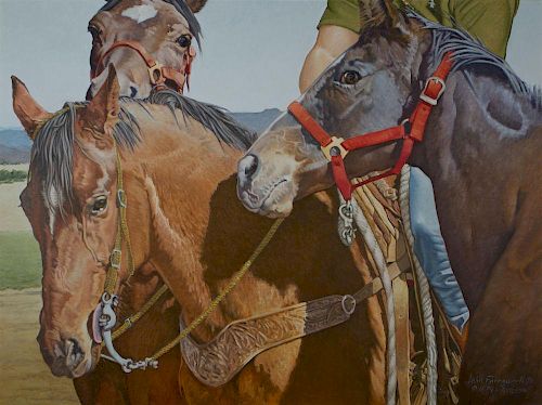 John Farnsworth  'Auction Horses'