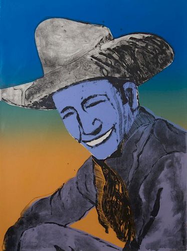 Fritz Scholder  'Happy Skies to You (State I)'