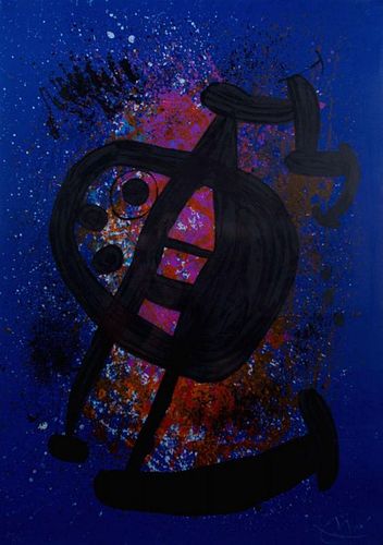 Joan Miró  'The Grand Écart (The Great Gap) (Mourlot 524)'