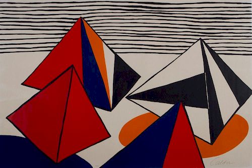 Alexander Calder  'Les Pyramides Grandes'