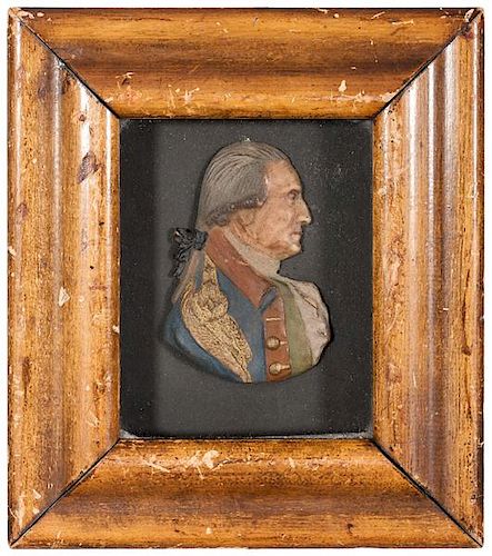 George Washington Wax Portrait 