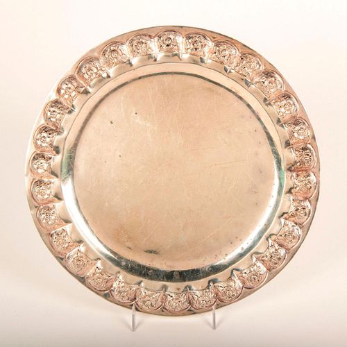 A Plateria Alameda Silver Footed Tray