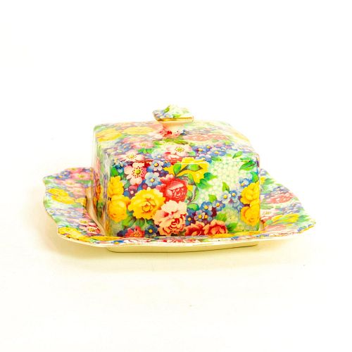 Royal Winton Ceramic Covered Dish, Julia Floral Design