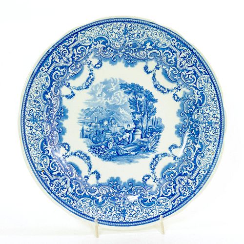 3 Spode Ceramic Plates, Blue Room Collection