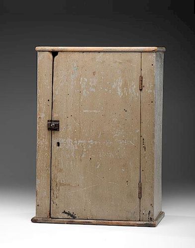 Single-Door Cabinet in Old Paint 